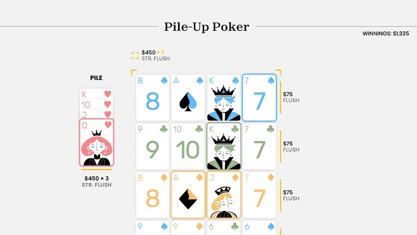 นี่คือวิธีที่ Zach Gage สร้างต้นแบบสำหรับ Puzzmo สมือนสัมผัส Pile-up Poker